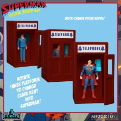 Deals ✨ DC 5 Points The Mechanical Monsters (1941) Deluxe Action Figure Boxed Set [Superman, Clark Kent, Lois Lane & Robot 5] (Pre-Order ships January) ⌛ -Mezco Toyz Shop superman5pointsdeluxeset inset2