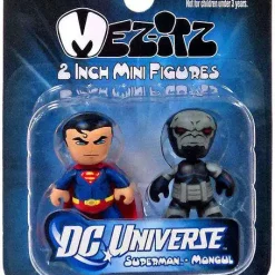 New π₯ DC Mini Mez-Itz Series 1 Superman & Mongul 2-Inch Vinyl Figure 2-Pack π
