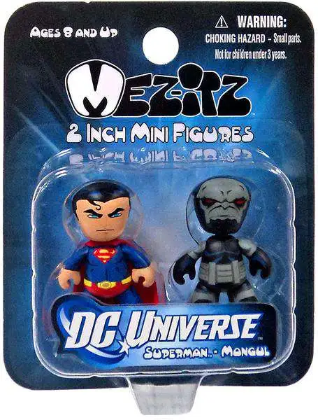New π₯ DC Mini Mez-Itz Series 1 Superman & Mongul 2-Inch Vinyl Figure 2-Pack π 1 New π₯ DC Mini Mez-Itz Series 1 Superman & Mongul 2-Inch Vinyl Figure 2-Pack π