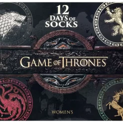 New ⌛ Game of Thrones 🎁 Womens 12 Days of Socks 12-Pack [Shoe Size 4 - 10] ⭐
