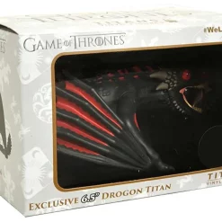 New ⌛ Game of Thrones Drogon Exclusive 6.5-Inch Vinyl Figure 🛒 -Mezco Toyz Shop thronesdragontitan inset3