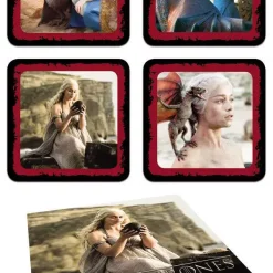 Deals ✨ Game of Thrones Daenerys Targaryen Coaster Set ✔️