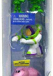 Coupon ⭐ Toy Story Buddy Pack Green Army Men, Action Buzz Lightyear & Hamm Mini Figure 3-Pack ✔️