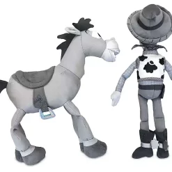 Top 10 ❤️ Disney Toy Story 4 Woody & Bullseye Exclusive 13-Inch Plush 2-Pack Set 👏 -Mezco Toyz Shop toystorywoodybullseyeplsh inset2