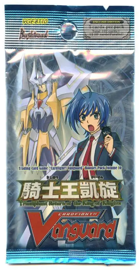 Best reviews of π― Cardfight Vanguard Trading Card Game Triumphant Return of the King of Knights Booster Pack VGE-BT10 π₯° 1 Best reviews of π― Cardfight Vanguard Trading Card Game Triumphant Return of the King of Knights Booster Pack VGE-BT10 π₯°