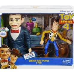 Cheap 🎁 Toy Story 4 Benson & Woody Action Figure 2-Pack [Damaged Package] 🧨