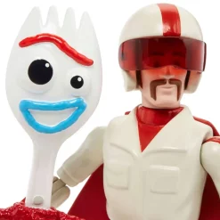 Best reviews of 🎁 Toy Story 4 Posable Duke Caboom & Forky Action Figure 🥰 -Mezco Toyz Shop ts4forkyduke inset2