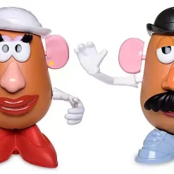 Flash Sale ⌛ Toy Story 4 Mr. Potato Head Buzz Lightyear & Woody Exclusive 7-Inch Figure 2-Pack ❤️ -Mezco Toyz Shop ts4potato2pk inset2