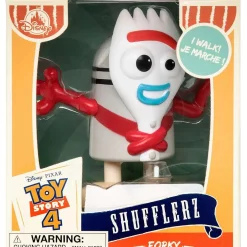 Cheap 💯 Disney Toy Story 4 Shufflerz Forky Exclusive Walking Figure ⭐ -Mezco Toyz Shop ts4shufflerforky inset2