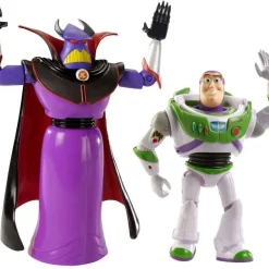 New 😀 Toy Story 4 Buzz Lightyear vs. Emperor Zurg (with Alien) Posable Action Figure 3-Pack 💯 -Mezco Toyz Shop ts4surgbuzalien inset2