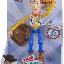 Promo 👏 Toy Story 4 True Talkers Woody Action Figure [Original Version, Damaged Package] 🧨
