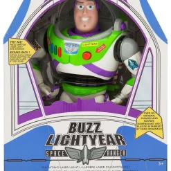 Discount ✨ Disney Toy Story Buzz Lightyear Exclusive Talking Action Figure [2019 Version, 30+ Phrases & Sounds] ✔️