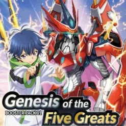 Deals 🛒 Cardfight Vanguard Trading Card Game overDress Genesis of the Five Greats Booster Box [16 Packs] ✔️