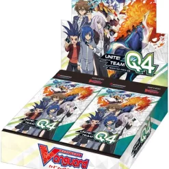 Cheapest 😉 Cardfight Vanguard V Trading Card Game Unite! Team Q4 Booster Box VGE-V-BT01 [16 Packs] ✨