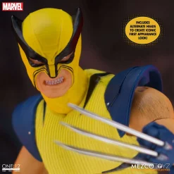 Wholesale ✨ Marvel One:12 Collective Wolverine Action Figure [Deluxe Steel Box Edition] 🌟 -Mezco Toyz Shop wolverinedeluxesteel inset2